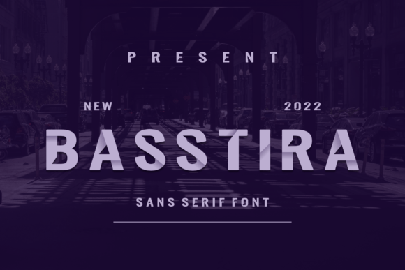 Basstira: A Modern Font for Polished Branding
