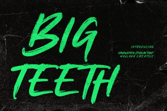 Bigteeth: The Display Font That Elevates Campaigns