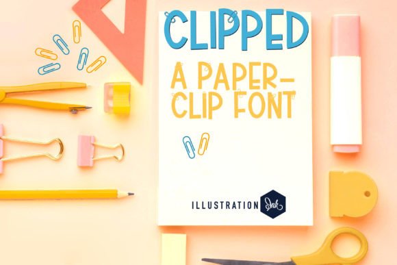 Clipped: A Blocky Sans Serif Font with a Playful Twist