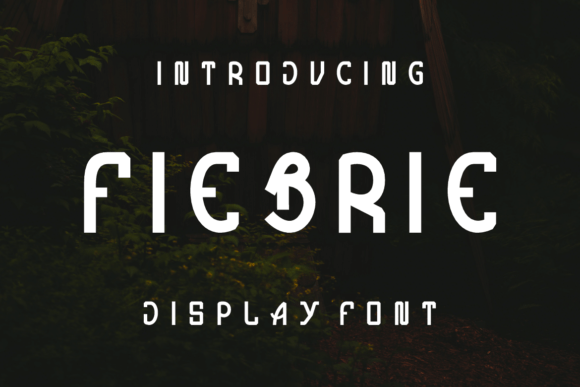 Fiebrie Font for Creative Branding Projects