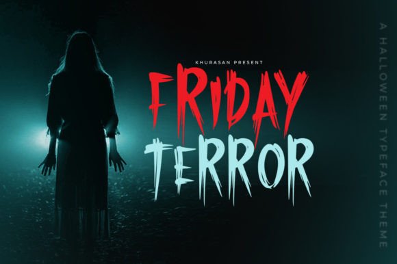 Friday Terror: A Bold Display Font for Web Design