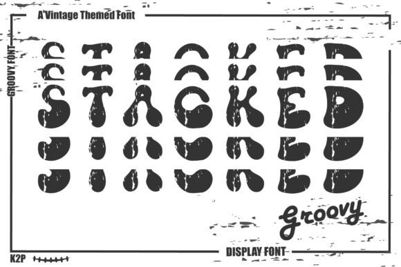 Groovy Stacked for Bold Editorial Design