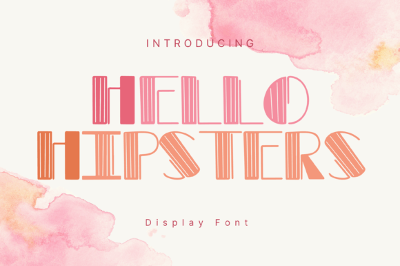 Hello Hipsters Font for Creative Projects