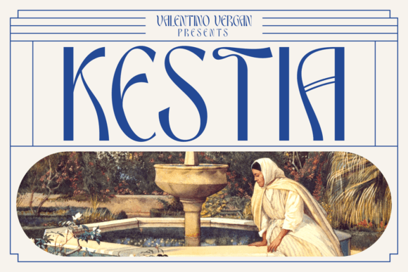 Kestia: A Modern Display Font for Bold Branding