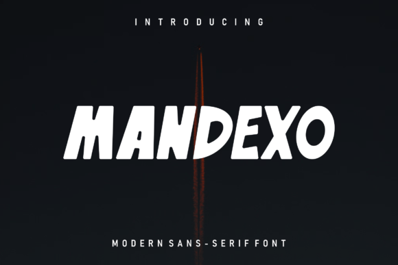 Mandexo: A Modern Display Font for Bold Brand Campaigns