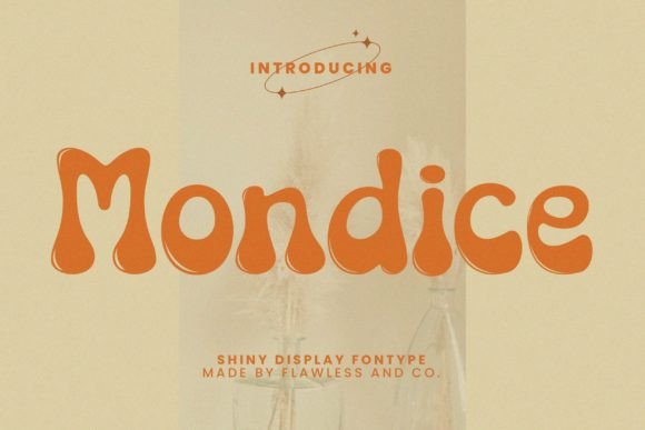 Mondice: A Retro Font That Elevates Branding
