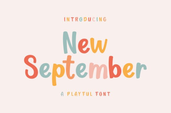 New September Display Font Review