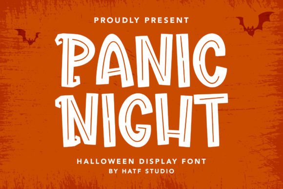 Panic Night Font for Editorial Design and Creative Projects