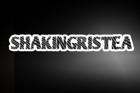 Shaking Ristea: A Playful Display Font for Digital Projects