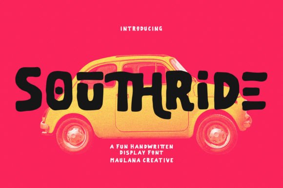 Southride: A Playful Font for Polished Branding