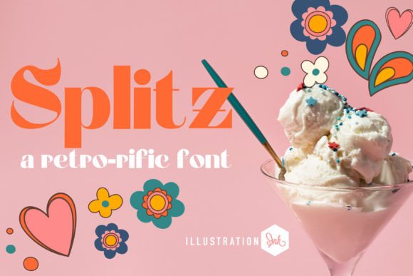 Splitz: A Retro-Style Display Font for Web Design