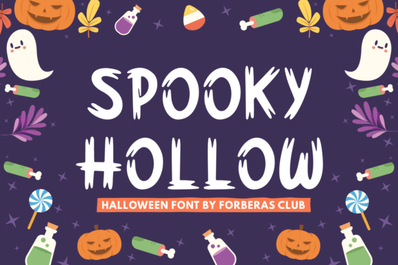 Spooky Hollow Font Review for Halloween Campaigns