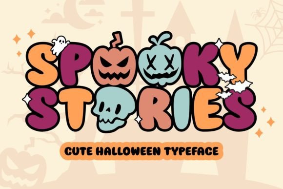 Spooky Stories Font for Halloween Campaigns