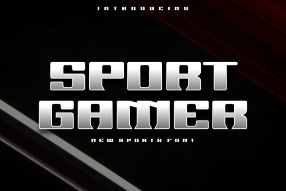 Sport Gamer Font for Modern Web Design