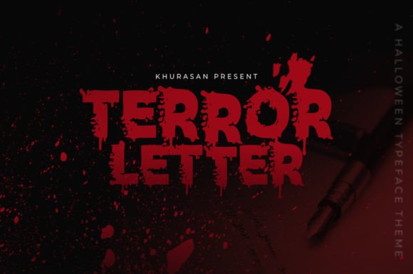 Terror Letter Display Font Review