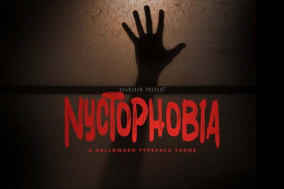 Testing Nyctophobia: A Display Font for Dark Themes and Bold Statements