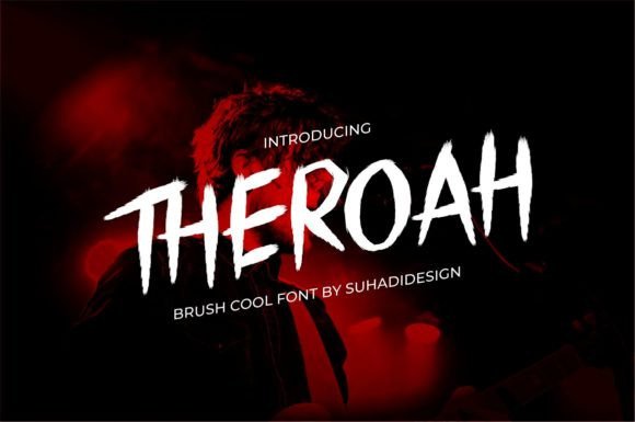 Theroah Font for Web Design: A Modern Display Typeface