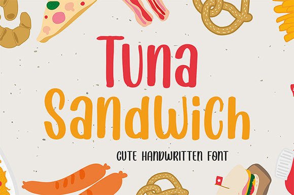Tuna Sandwich Font for Web Design Projects